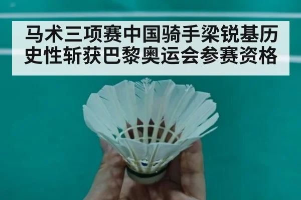 马术三项赛中国骑手梁锐基历史性斩获巴黎奥运会参赛资格